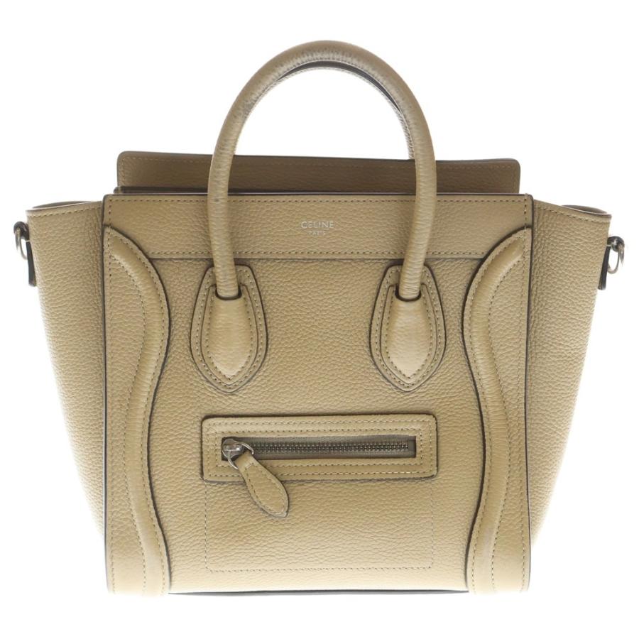 CELINE（セリーヌ） ラゲージ ナノショッパー トートバッグ ミニバッグ