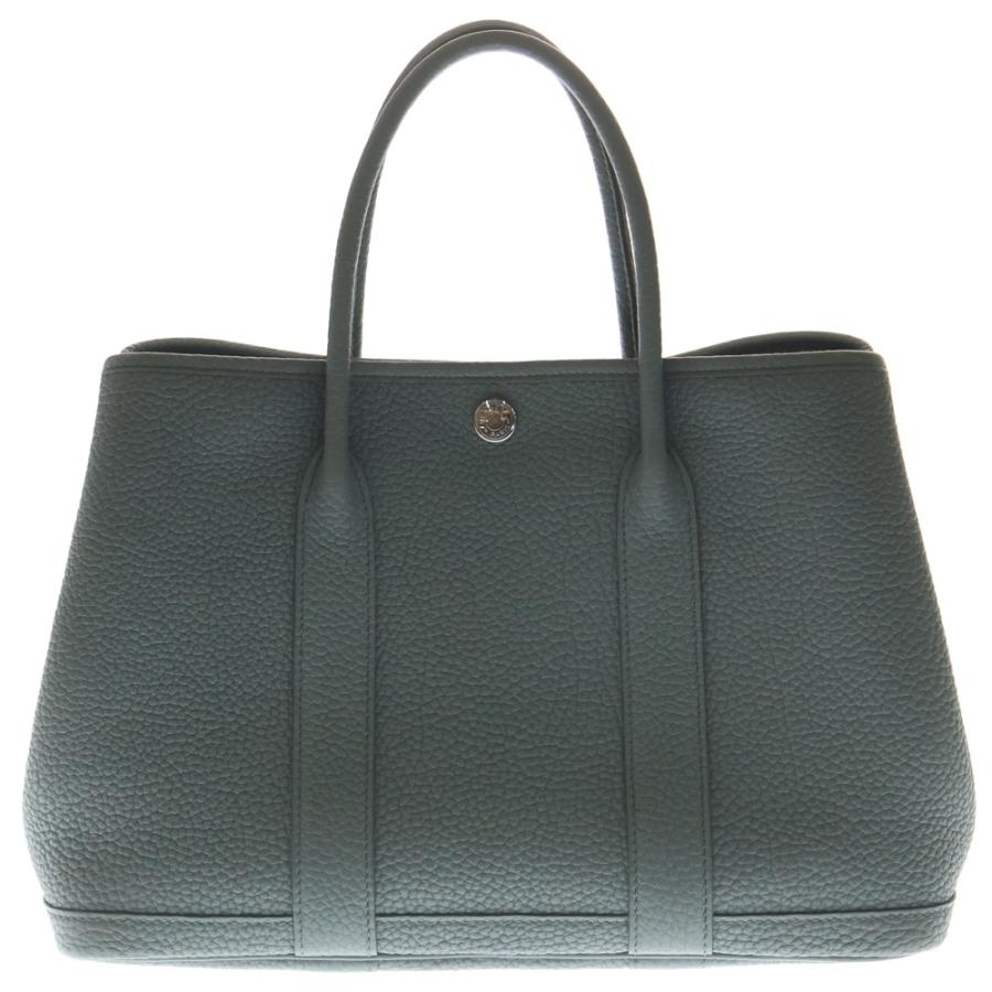 HERMES（エルメス） ガーデンパーティTPM ハンドバッグ グレー系