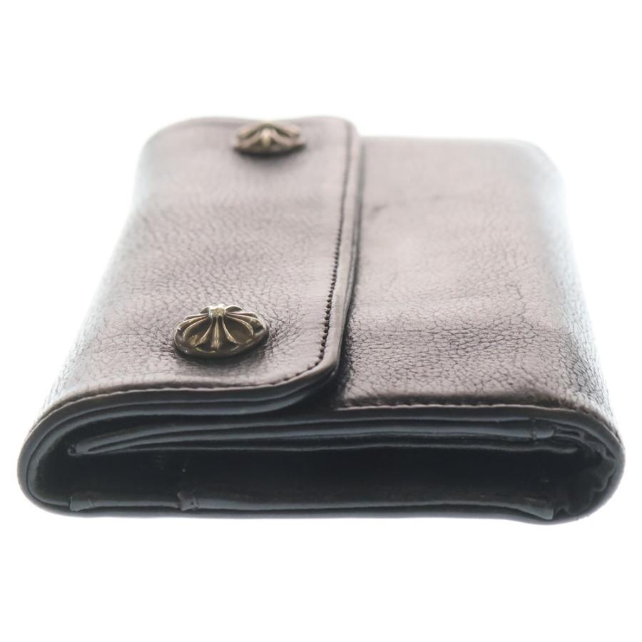 CHROME HEARTS（クロムハーツ） WAVE ウェーブ レザーウォレット 財布
