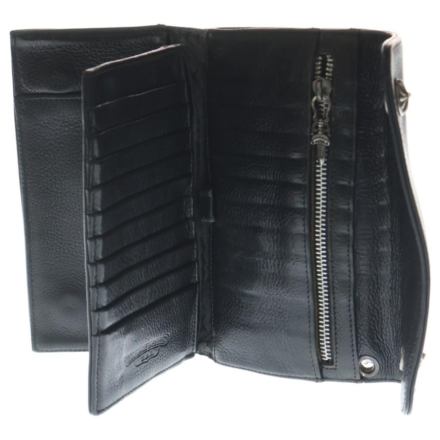 CHROME HEARTS（クロムハーツ） WAVE ウェーブ レザーウォレット 財布
