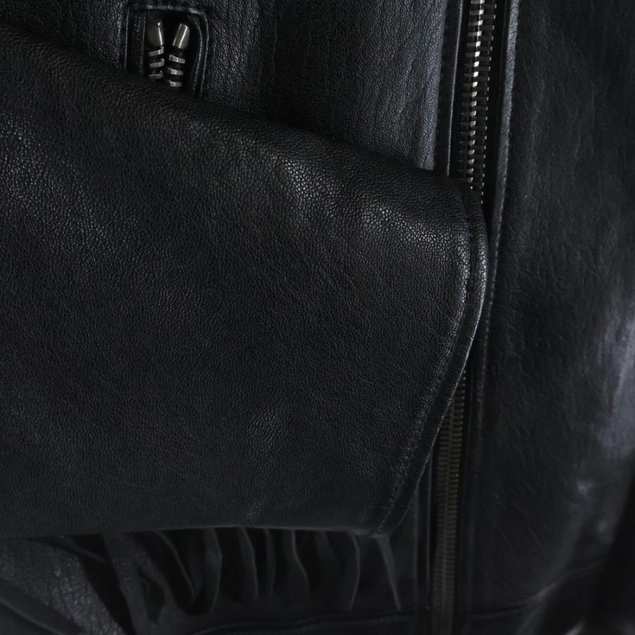 GUCCI（グッチ） TIGER EMBROIDERED BIKER JACKET バックタイガーエン