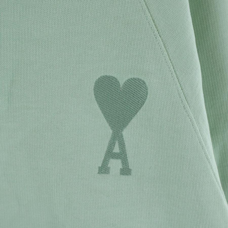 ami paris アミパリス ハートロゴ刺繍 プルオーバースウェット