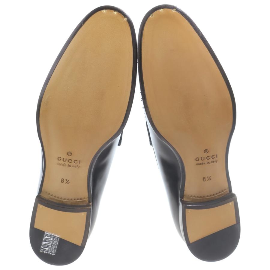 GUCCI（グッチ） ホースビット スタッズローファー ブラック 8 1/2
