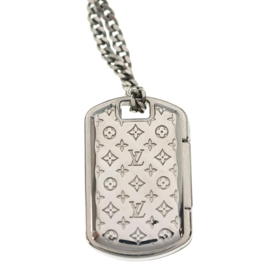 LV ルイヴィトン　コリエチェーンネックレス　シルバー LOUIS VUITTON（ルイ・ヴィトン） コリエ LVシェイズ ネックレス