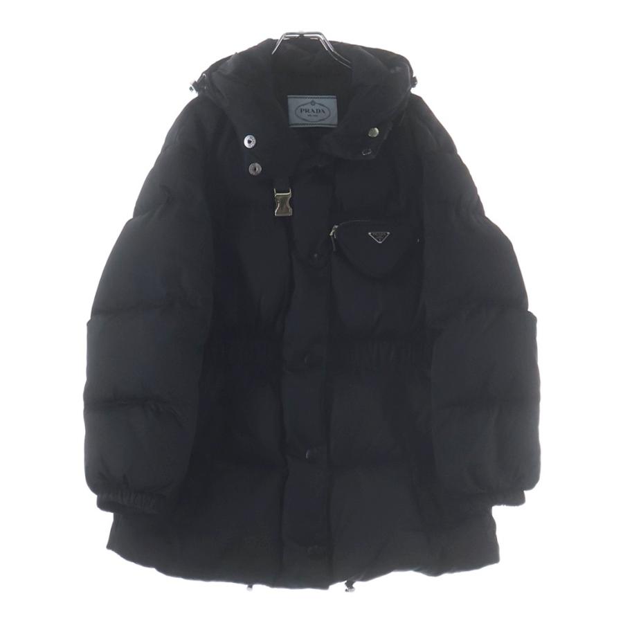 PRADA（プラダ） Re-Nylon ダウンジャケット ブラック ナイロン #38 
