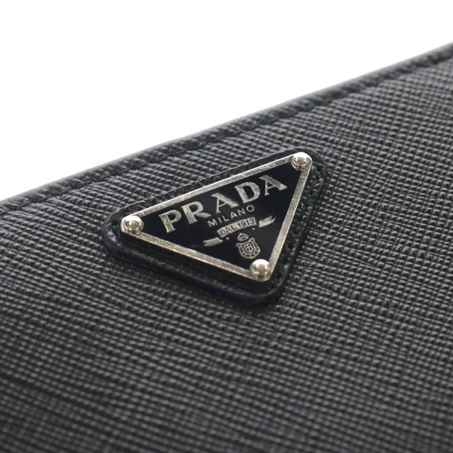 美品　PRADA プラダ　1ML018 サフィアーノトライアングルロゴ　財布 PRADA（プラダ） サフィアーノ トライアングルロゴ レザー 二つ折り
