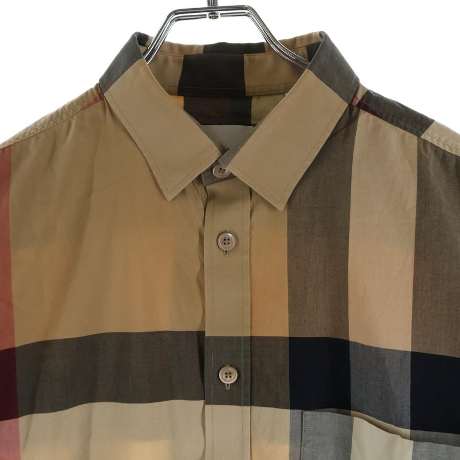 BURBERRY（バーバリー） メガチェック 長袖コットンシャツ レギュラー