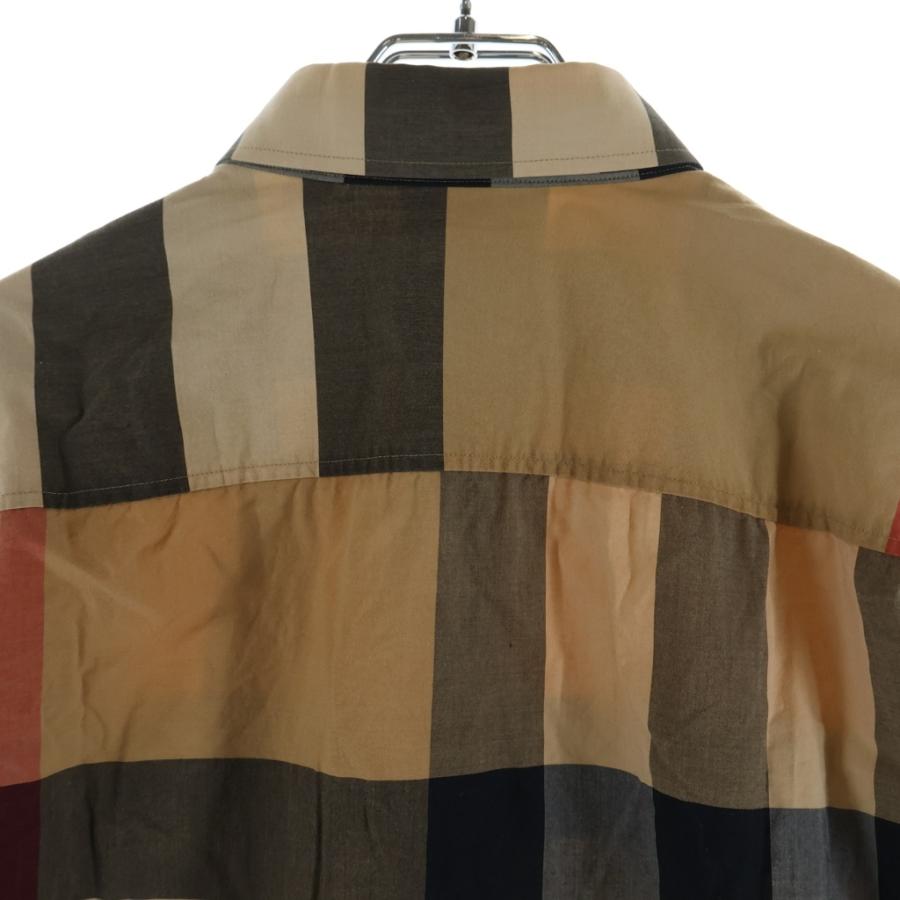 BURBERRY（バーバリー） メガチェック 長袖コットンシャツ レギュラー