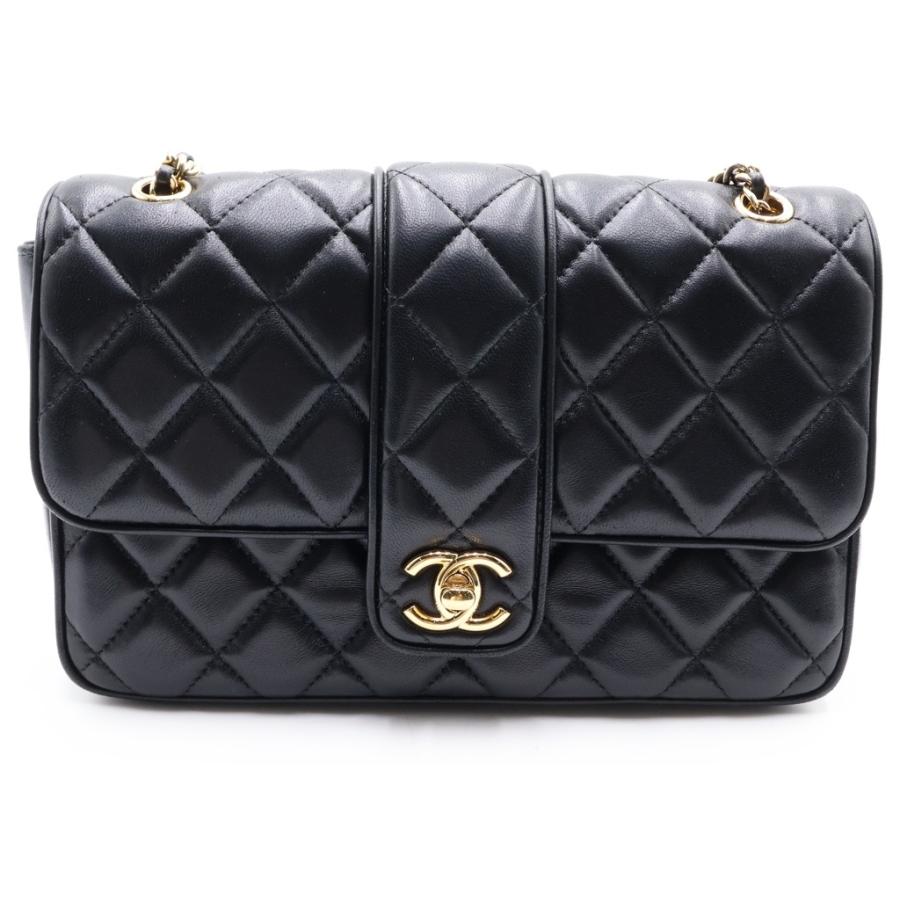 CHANEL（シャネル） マトラッセ23 ラムスキン ゴールド金具 チェーン