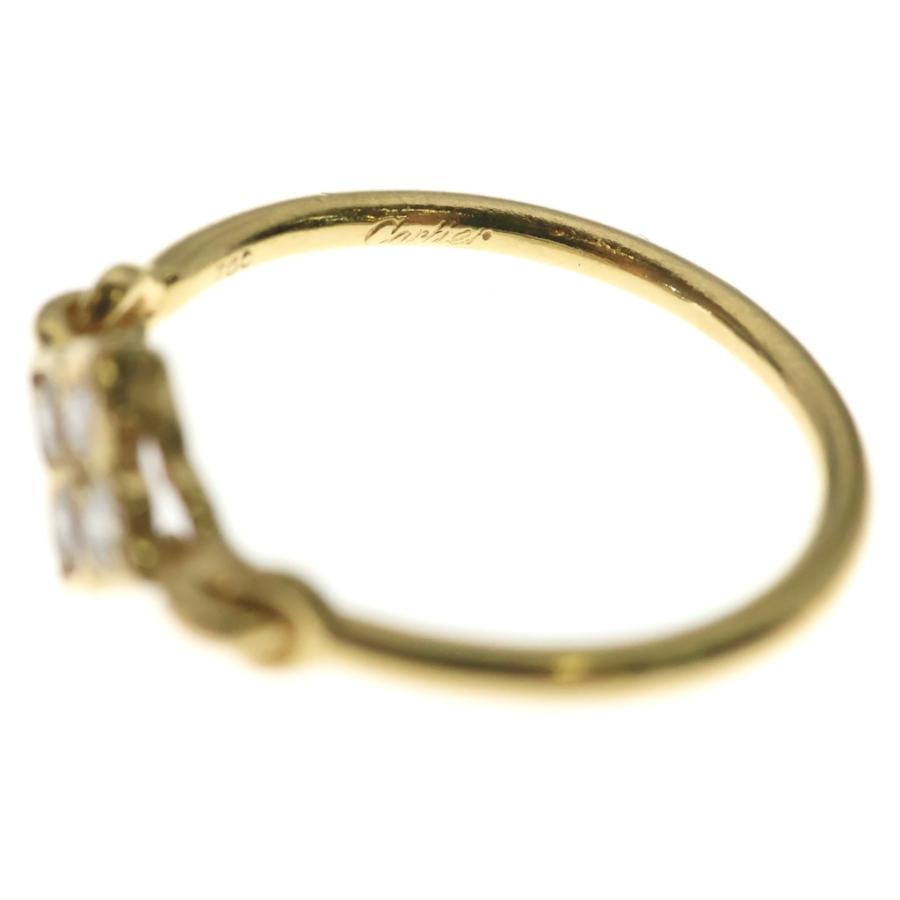 Cartier（カルティエ） ヒンドゥ フラワー ダイヤ リング イエロー