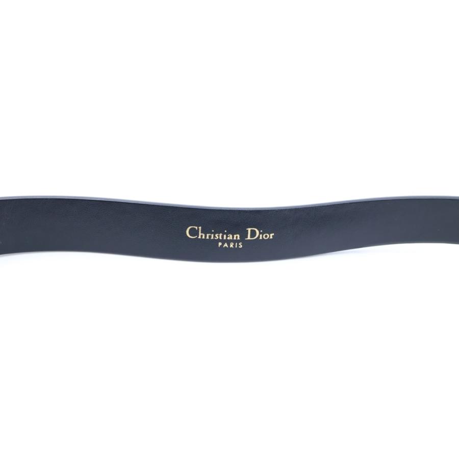 Christian Dior（クリスチャン・ディオール） □CDロゴバックル レザー