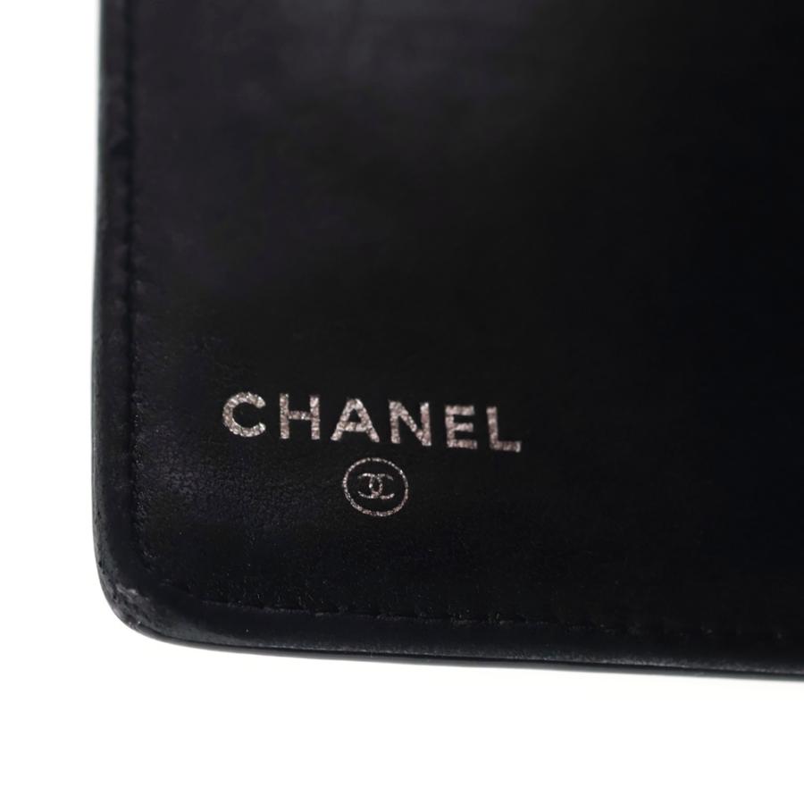 CHANEL（シャネル） 二つ折り長財布 カメリア アイコン ロング