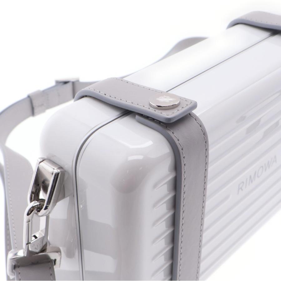 RIMOWA リモワ パーソナル ショルダーバッグ ホワイト ハード RIMOWA リモワ パーソナル ショルダーバッグ ホワイト ハード