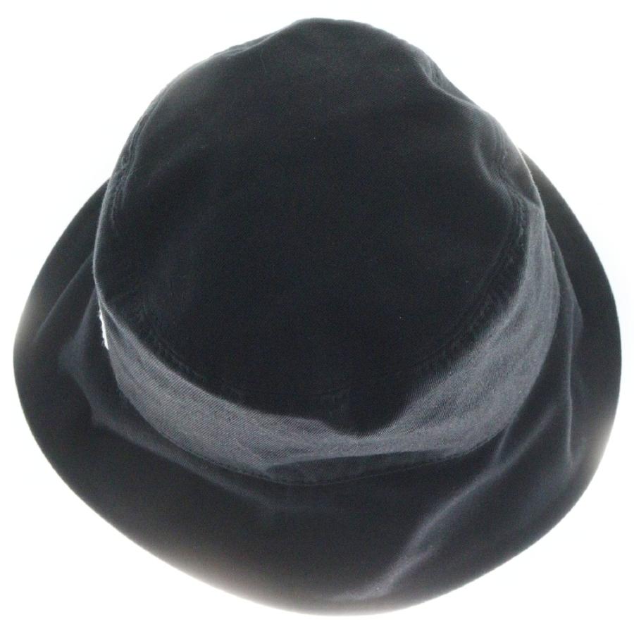 miumiu ミュウミュウ ロゴ バケットハット ブラック キャンバス 5HC196