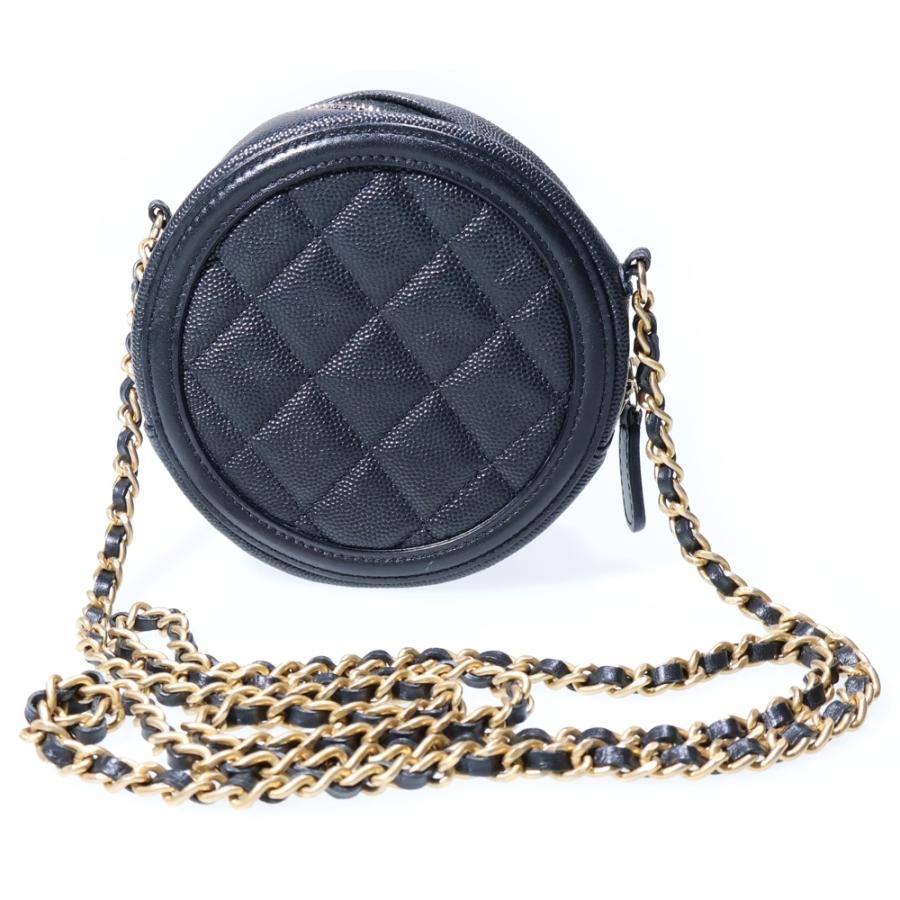 シャネル CCフィリグリー チェーンショルダー ショルダーバッグ 黒 CHANEL（シャネル） CCフィリグリー ココマーク フラップバッグ