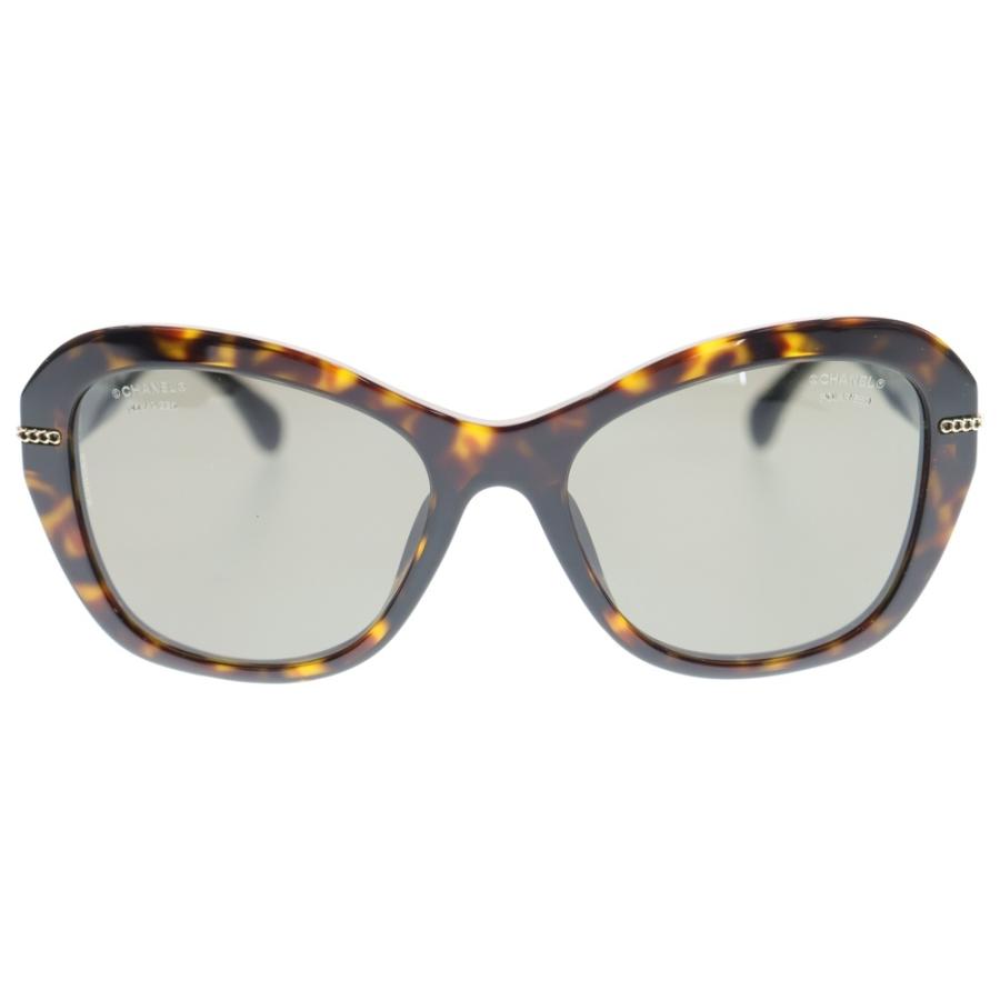 CHANEL（シャネル） ココマーク チェーンモチーフサングラス ブラック