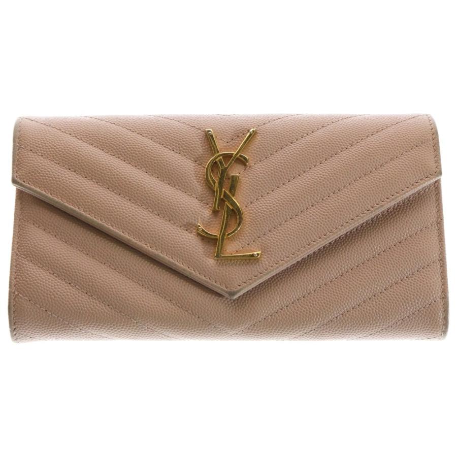 SAINT LAURENT PARIS サンローランパリ カサンドラ 長財布 ロング
