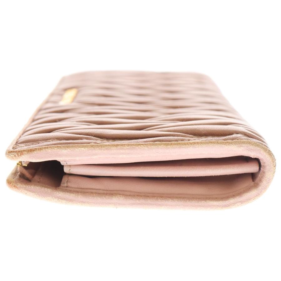 miumiu ミュウミュウ マテラッセ ロングウォレット 長財布 カード