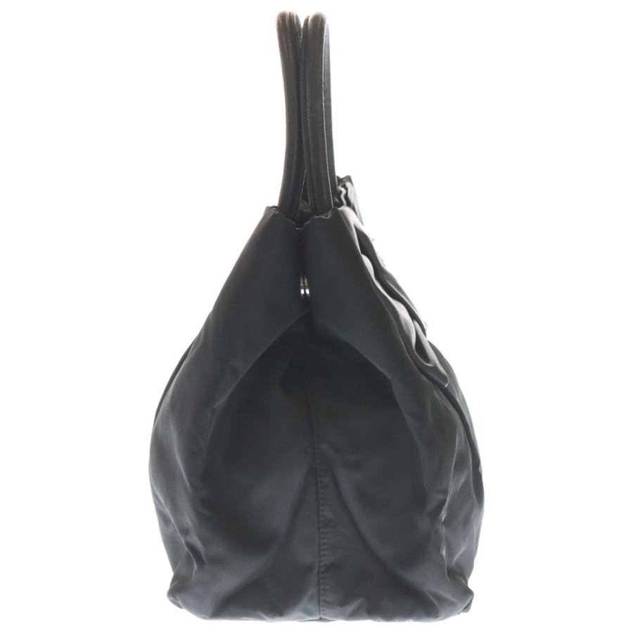 PRADA（プラダ） リボン ハンドバッグ ミニトートバッグ ブラック