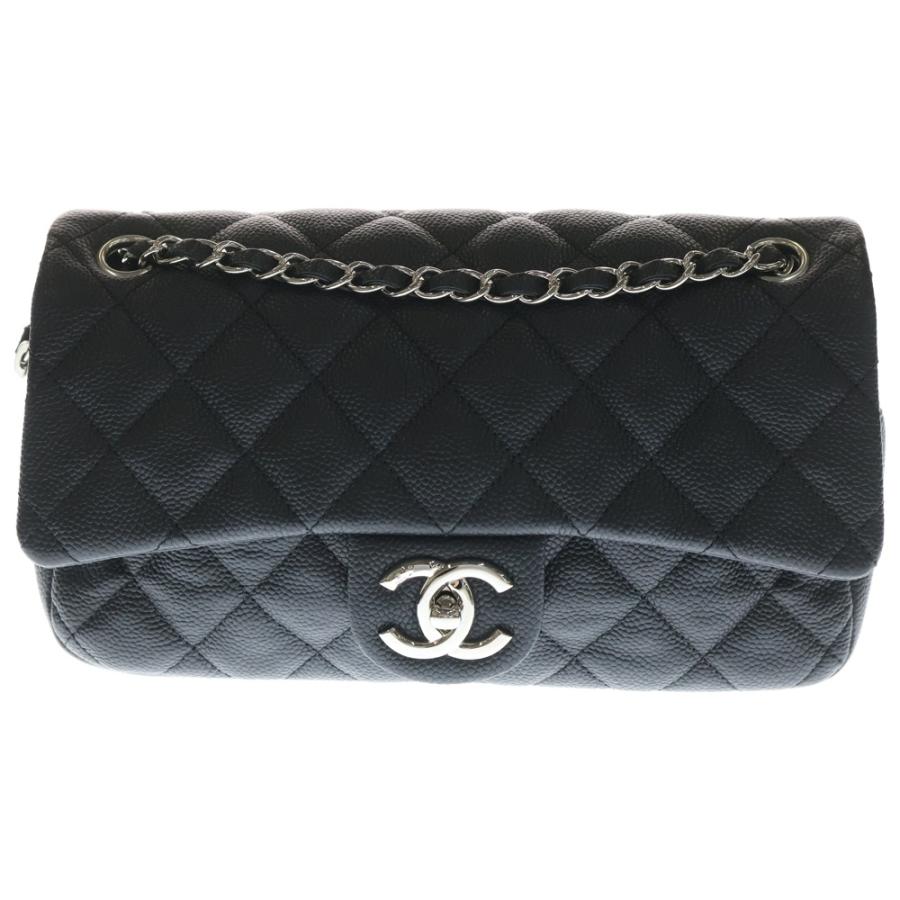 シャネル マトラッセ 25 ショルダーバッグ CHANEL（シャネル） マトラッセ25 チェーンショルダーバッグ ブラック