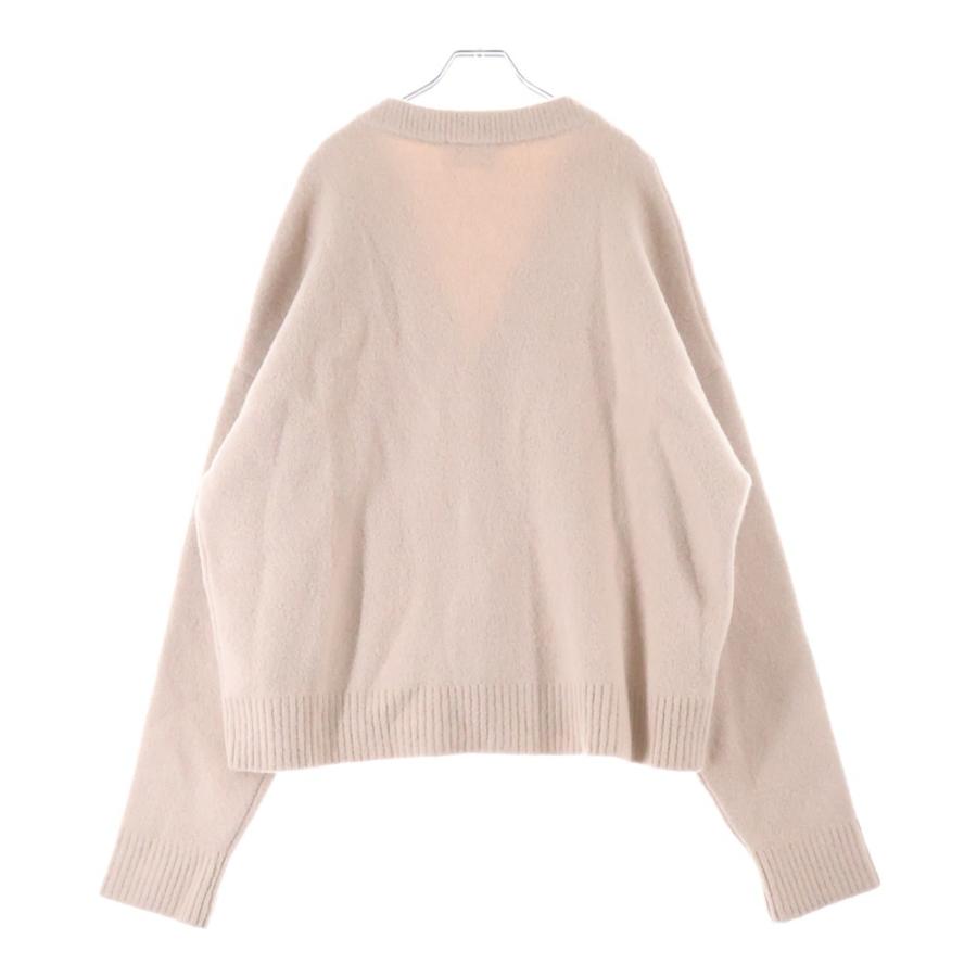 ami paris アミパリス アルパカウール ハートロゴ クルーネックニット