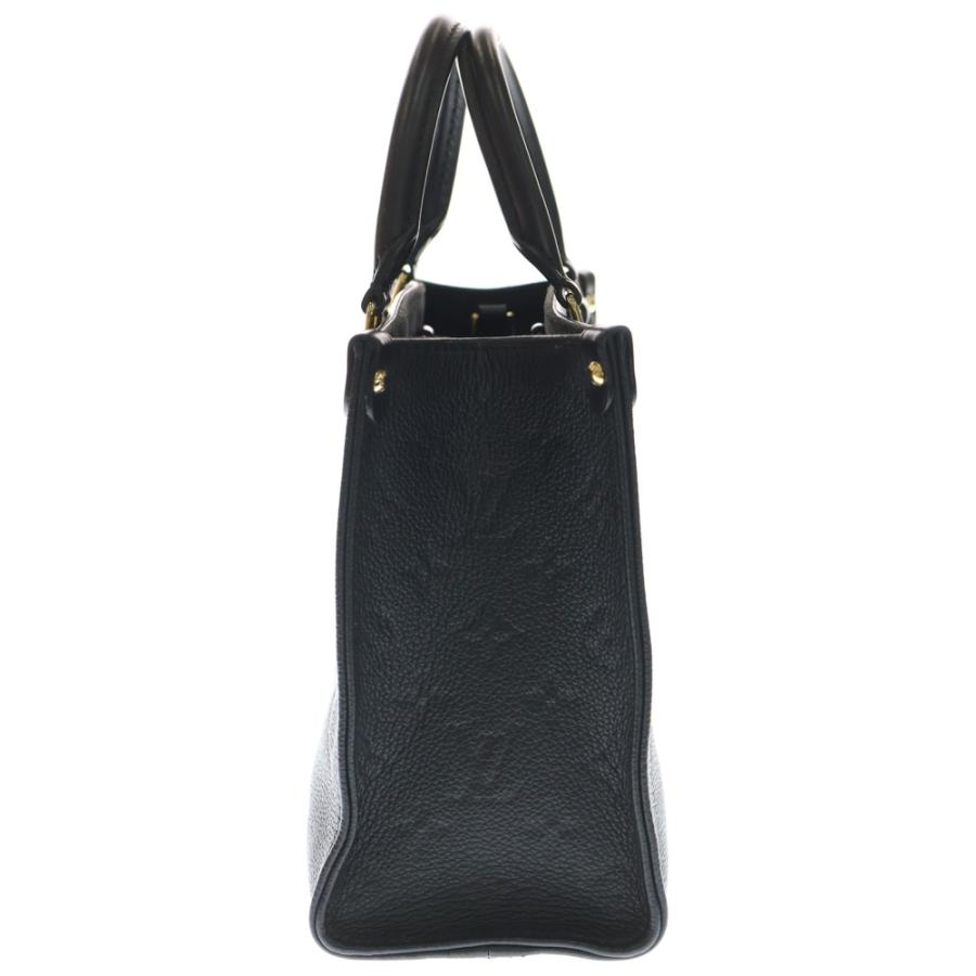LOUIS VUITTON ルイヴィトン アンプラント オンザゴーPM 2WAYバッグ ハンドバッグ ショルダーバッグ トートバッグ ブラック レザー M45653 ゴールド金具 LOUIS VUITTON（ルイ・ヴィトン） アンプラント オンザゴーPM 2WAY