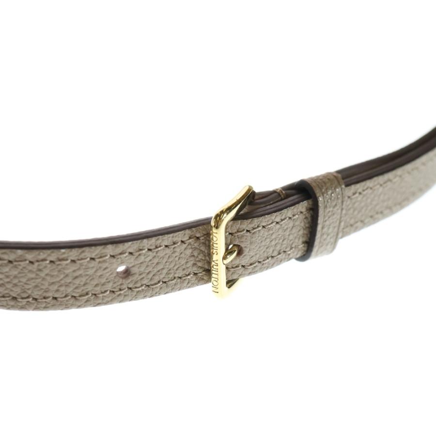 LOUIS VUITTON ルイヴィトン モノグラムアンプラント ナノノエ クレーム レザー ショルダーバッグ M46291 LOUIS VUITTON（ルイ・ヴィトン） モノグラムアンプラント ナノノエ