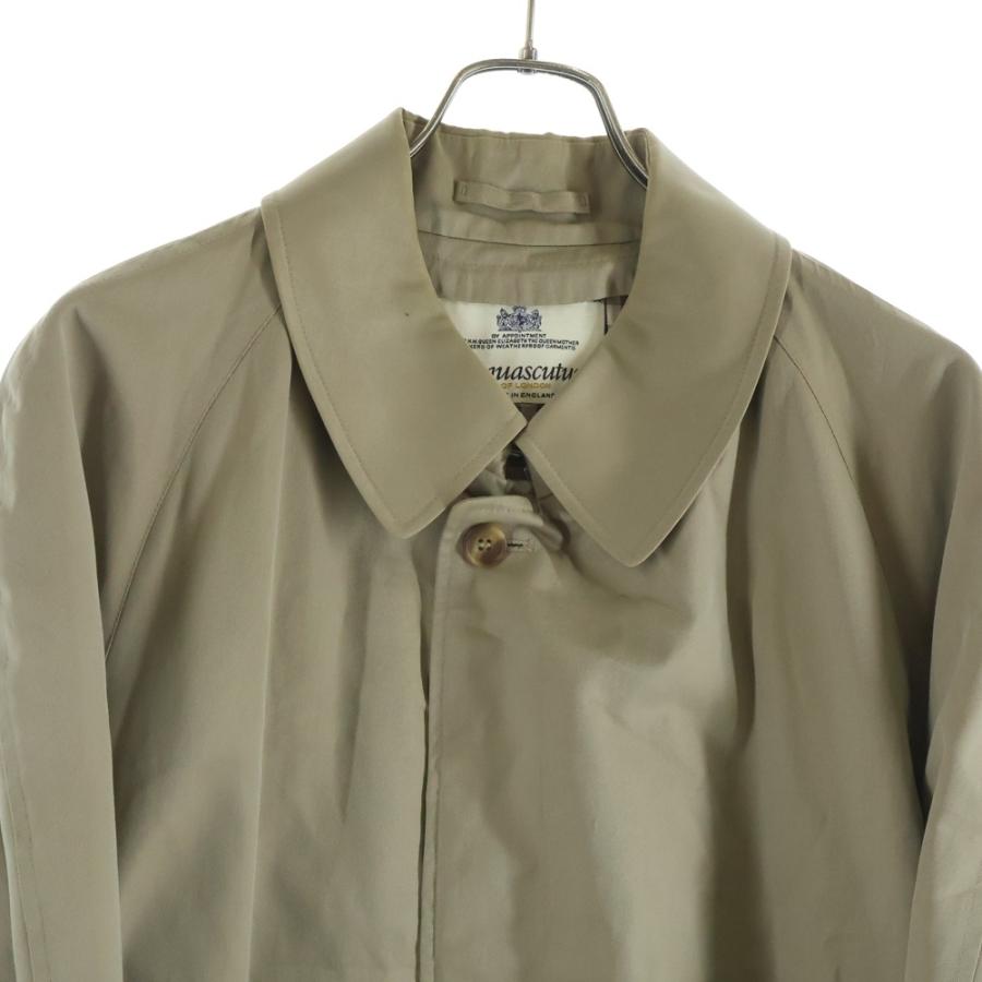 Acuascutum アクアスキュータム チェックライニングトレンチコート