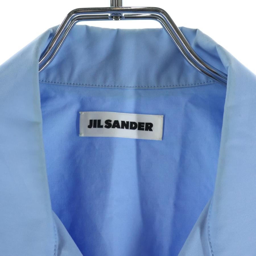 JIL SANDER（ジルサンダー） オープンカラー 半袖シャツ ライトブルー