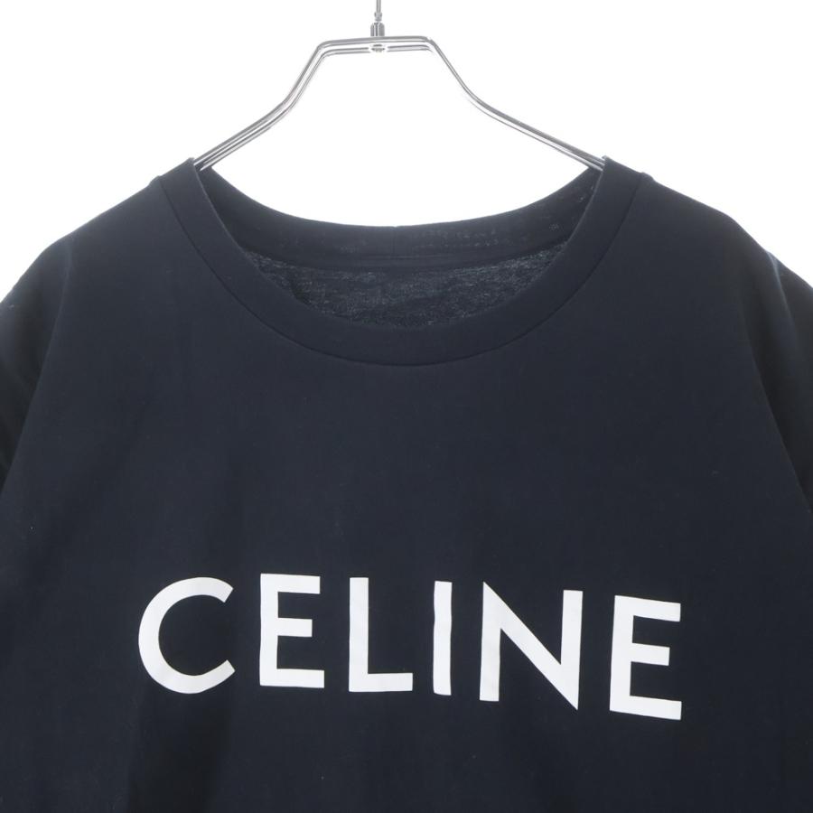 CELINE（セリーヌ） ロゴプリント クルーネック 半袖Tシャツ