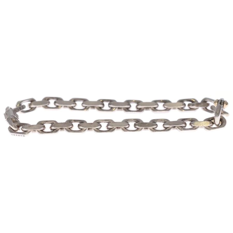 美品 正規品Tiffanyメイカーズ ナロー ブレスレット シルバー TIFFANY&Co.（ティファニー） TIFFANY & Co. メイカーズナローチェーン