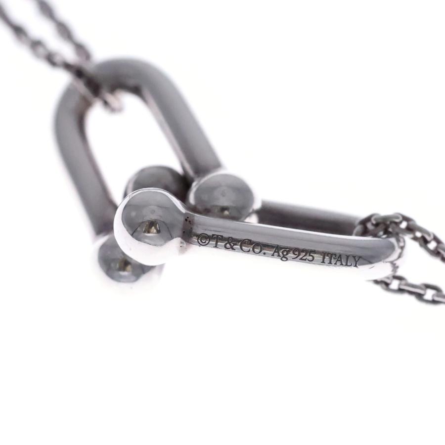 TIFFANY & Co. ティファニー ラージ ダブルリンク ネックレス ペンダント チェーン シルバー 925 12.1g_4