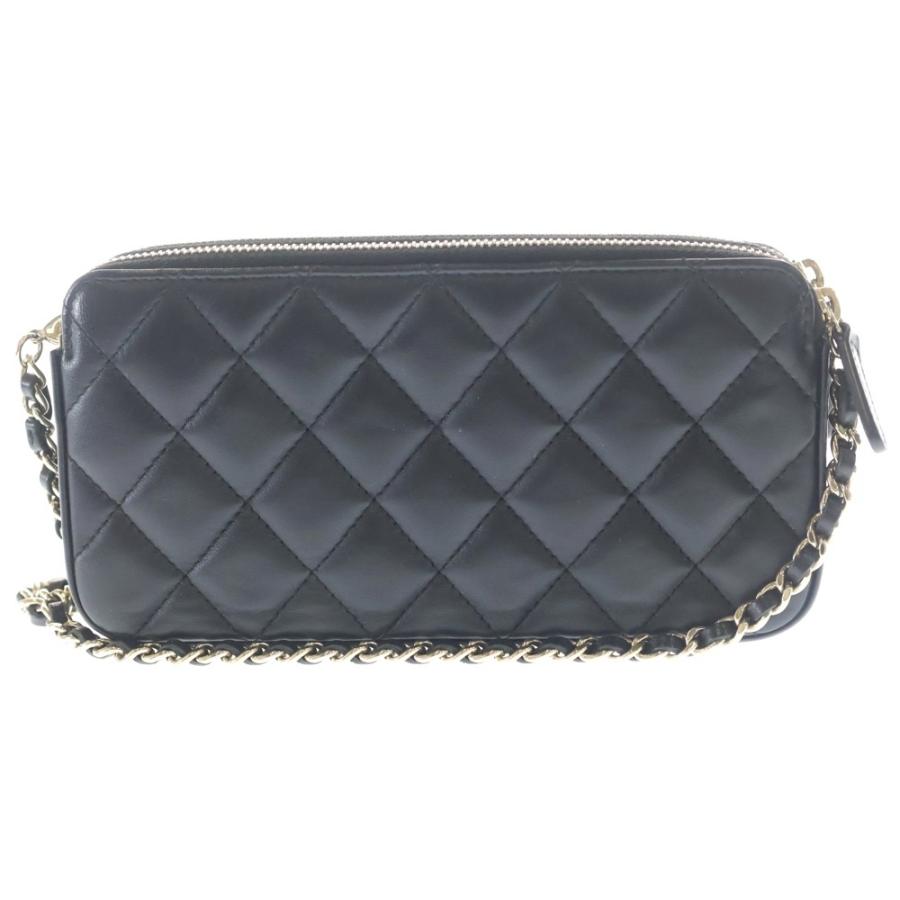 CHANEL（シャネル） マトラッセ パール チェーンウォレット ショルダー