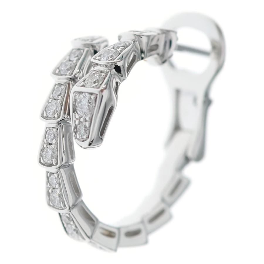 BVLGARI（ブルガリ） セルペンティ ヴァイパー ダイヤ ピアス ホワイト