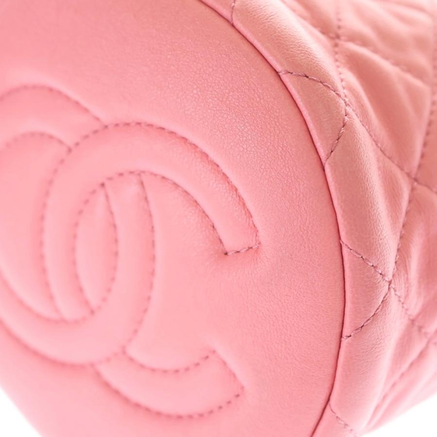CHANEL（シャネル） ココマーク ココボール ラムスキン レザー 巾着