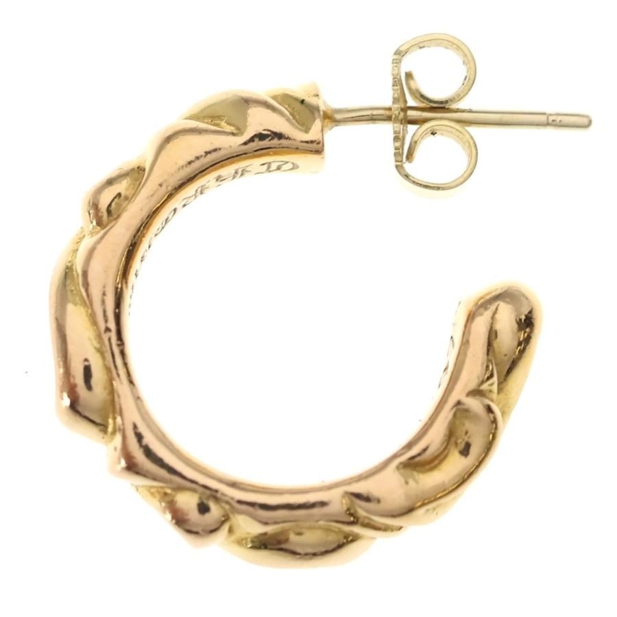 CHROME HEARTS（クロムハーツ） 22K HOOP SCROOL スクロール フープ