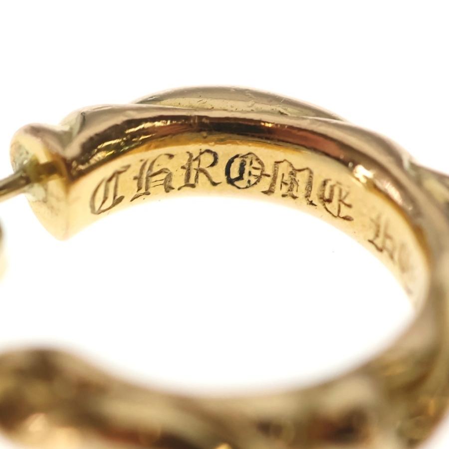 CHROME HEARTS（クロムハーツ） 22K HOOP SCROOL スクロール フープ
