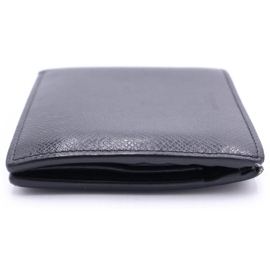 SAINT LAURENT PARIS サンローランパリ レザーコンパクトウォレット 二
