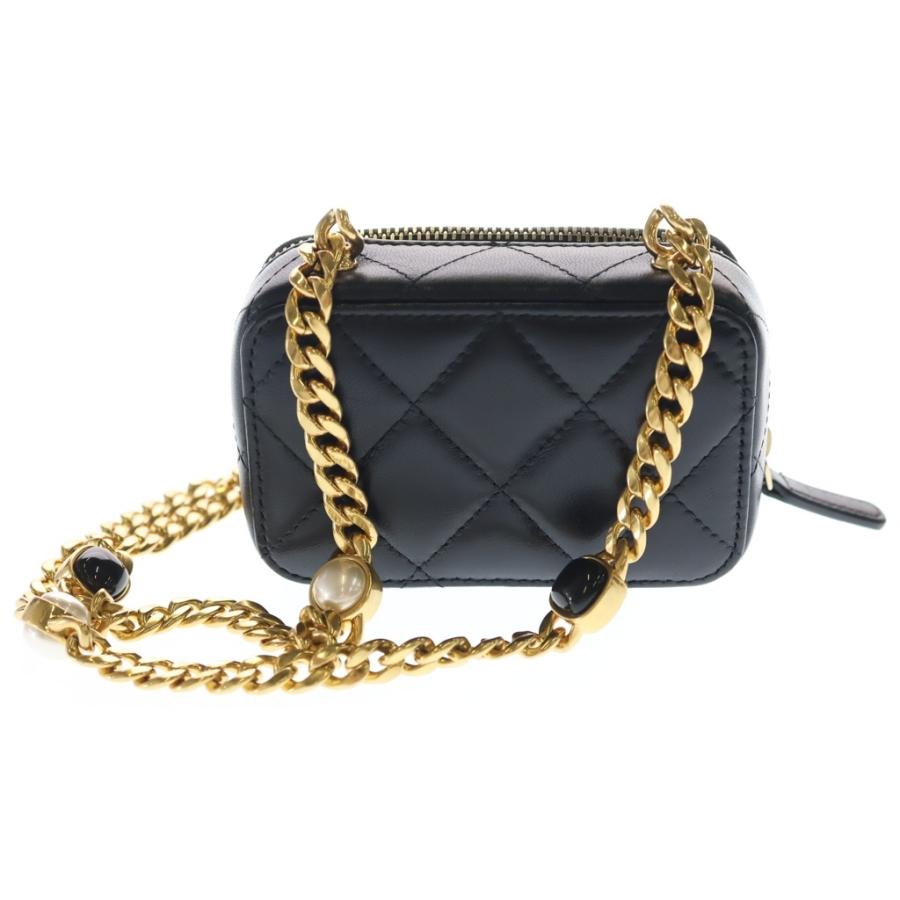 CHANEL（シャネル） マトラッセ パールチェーン ショルダーウォレット 