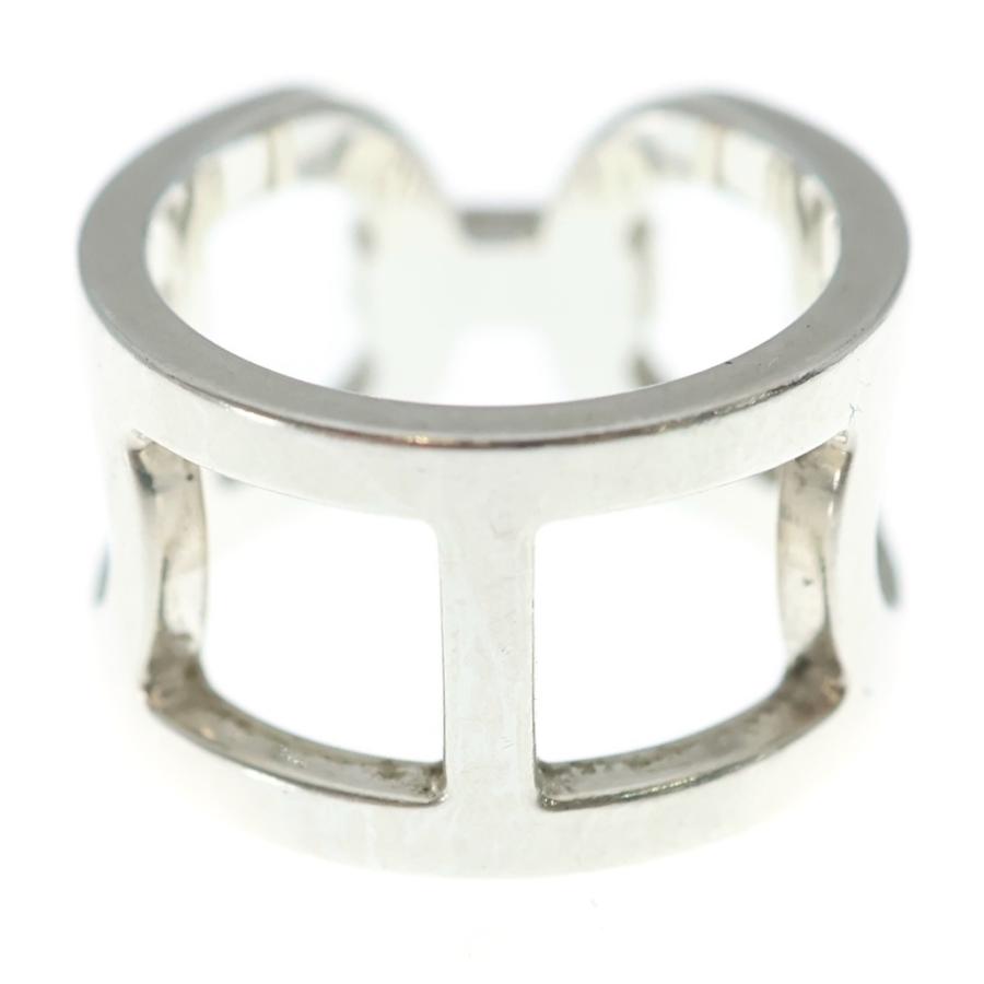HERMES（エルメス） エヴァーシェーヌダンクルMM リング シルバー