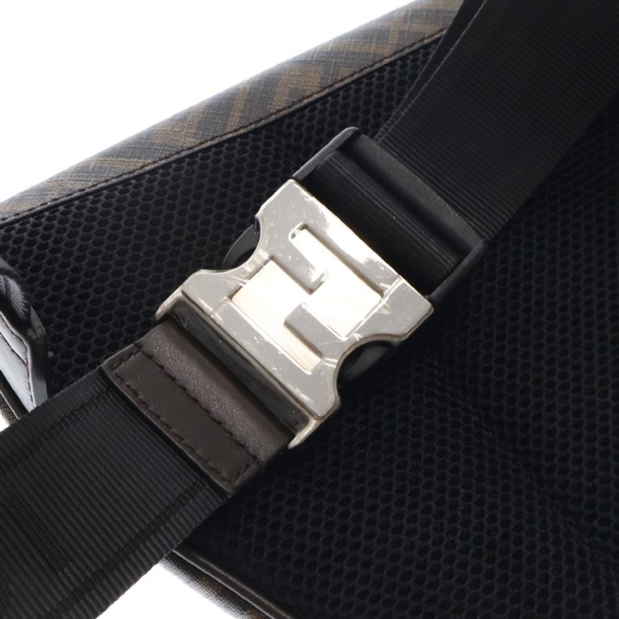 FENDI（フェンディ） ズッカ ロゴ ウエストバッグ ボディバッグ