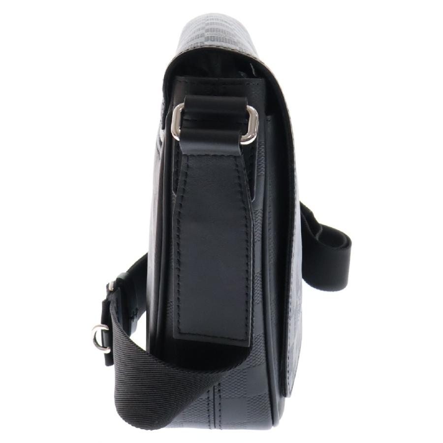 ルイヴィトン ダミエ アンフィニ ディストリクト PM N42711 ショルダーバッグ LOUIS VUITTON（ルイ・ヴィトン） ショルダーバッグ ダミエ グラ