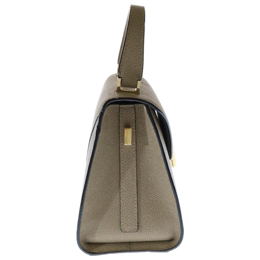 Valextra ヴァレクストラ イジィデ ミニ レザー 2WAY ハンド ショルダー バッグ ゴールド金具 ベージュ レディース Valextra - Valextra ヴァレクストラ イジィデ ミニ レザー 2WAY