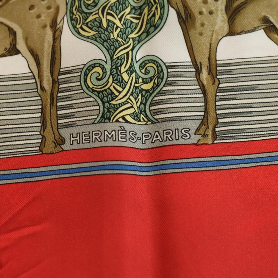 HERMES（エルメス） カレ90 Au fil de la sole / 絹糸の赴くままに