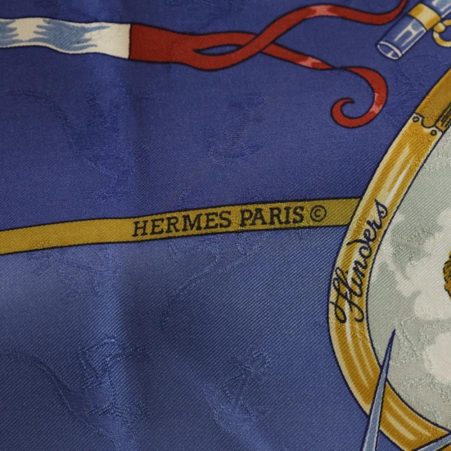 HERMES（エルメス） カレ90 LE GEOGRAPHE 地理学者 シルクスカーフ