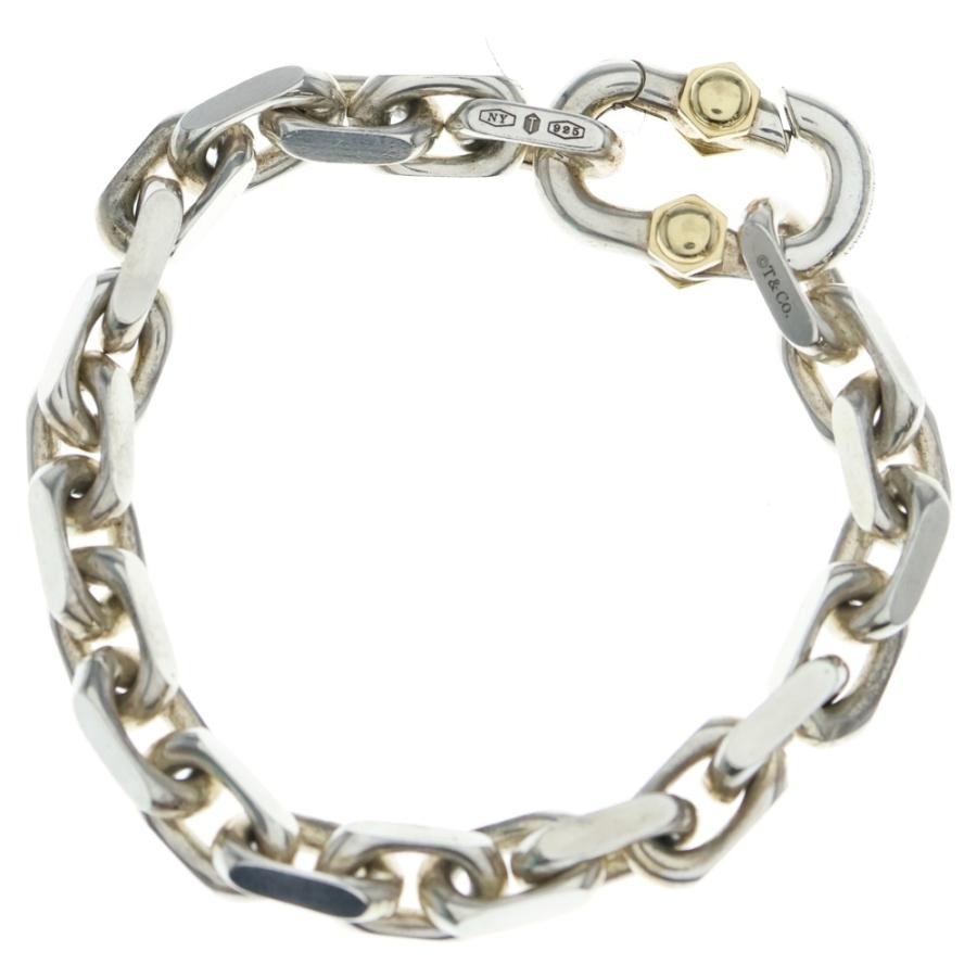 TIFFANY&Co. ティファニー メイカーズ ワイド チェーン ブレスレット TIFFANY&Co.（ティファニー） TIFFANY & Co. メイカーズ ワイド