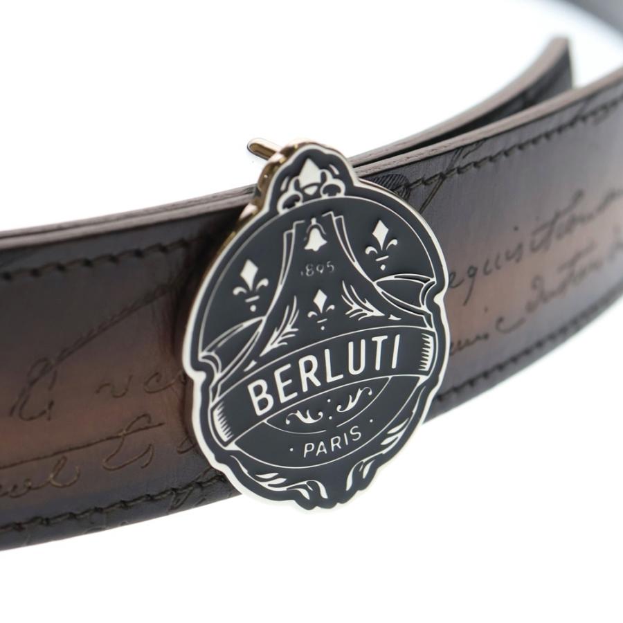 Berluti（ベルルッティ） クレストバックル カリグラフィー ベルト