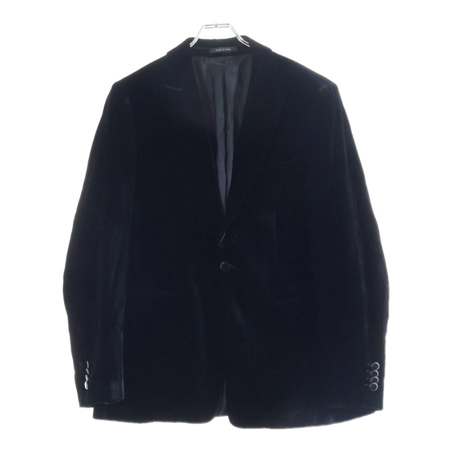 EMPORIO ARMANI エンポリオアルマーニ ベロア ベルベット ピークド