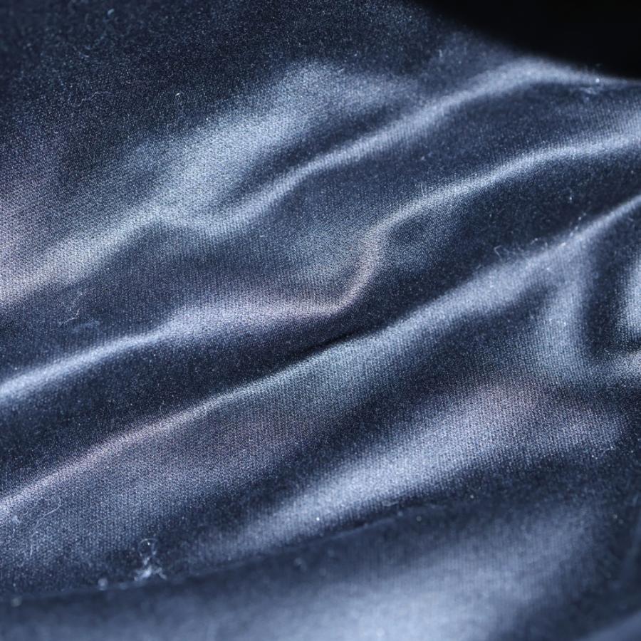 miumiu ミュウミュウ ロゴプレート フラワー柄 ナイロン レザー ポーチ