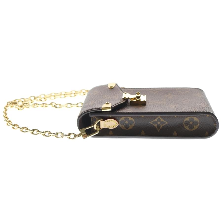 LOUIS VUITTON ルイヴィトン モノグラム フォンポーチ メティス ショルダーバッグ ミニバッグ ブラウン PVC M13572 ゴールド金具 LOUIS VUITTON（ルイ・ヴィトン） モノグラム フォンポーチ メティス